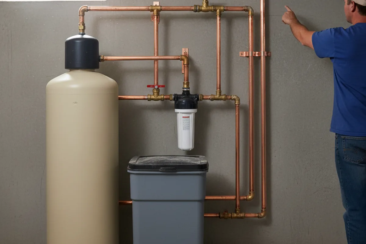 Whole-house water treatment system installed in Lowgap